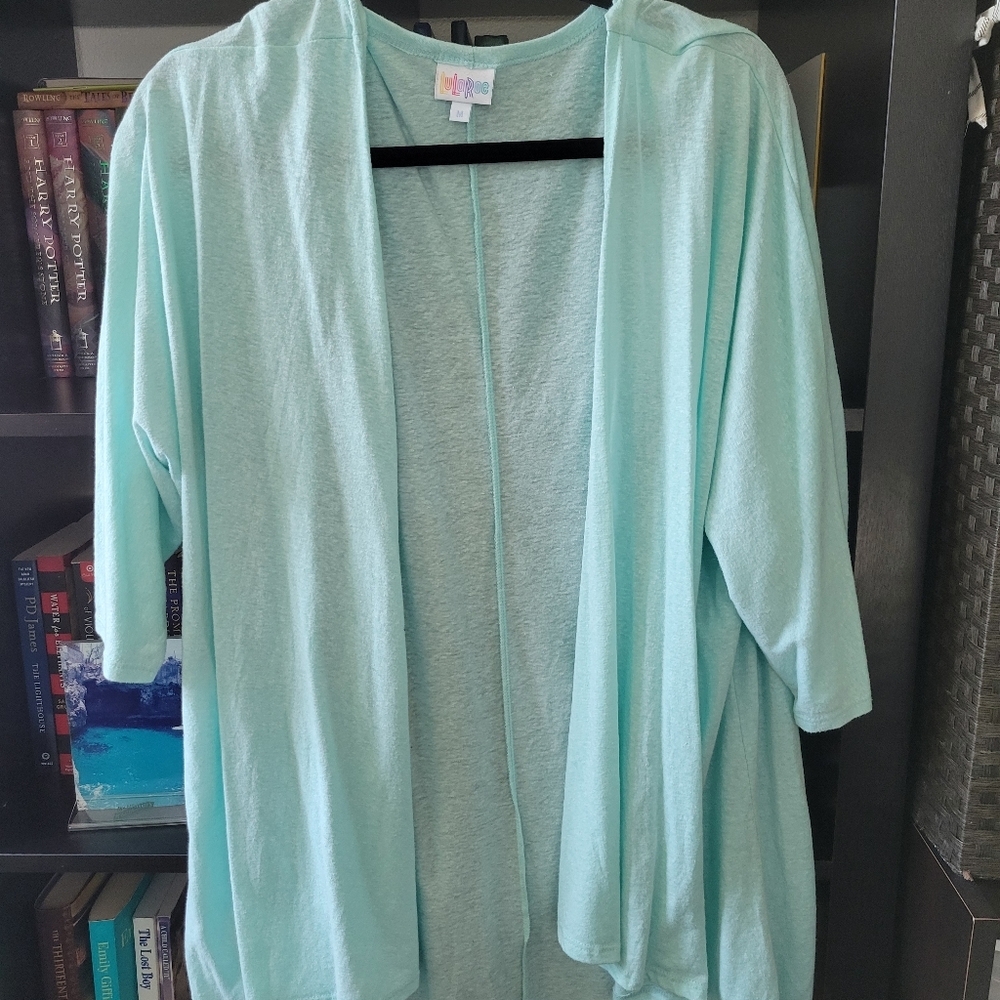 LuLaRoe Light Turquiose Cardigan